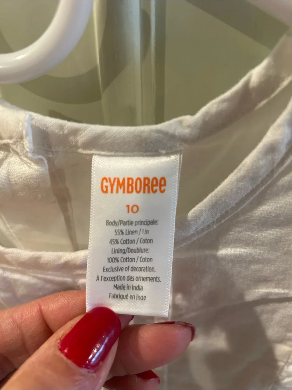 Gymboree Eyelet Ruffle Blouse